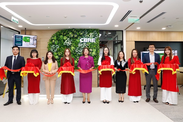 CBRE khai trương văn phòng làm việc mới tại Hà Nội