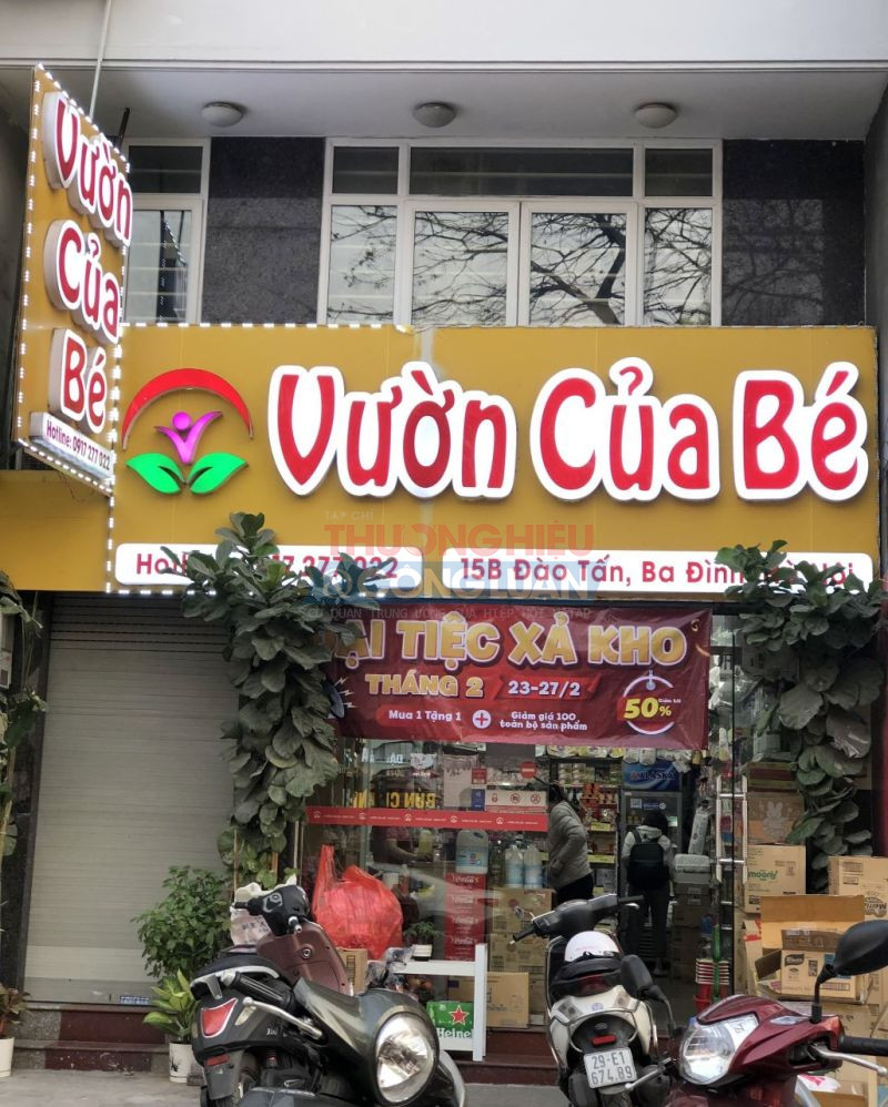 Vườn Của Bé bán thuốc ho, thực phẩm chức năng, hàng hóa thiếu thông tin, không tem nhãn phụ Tiếng Việt