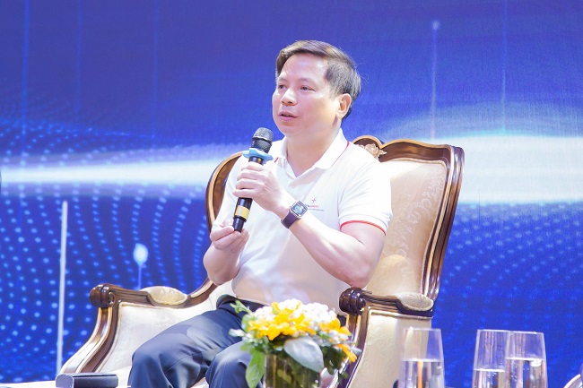 Ông Nguyễn Tuấn Anh – Chủ tịch HĐQT Công ty phát biểu tại buổi tọa đàm.