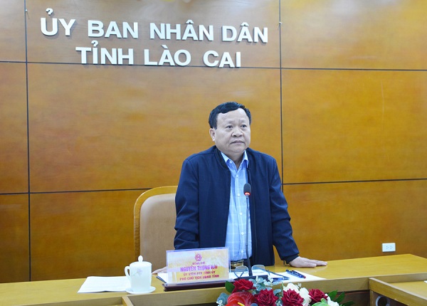 Đồng chí Nguyễn Trọng Hài, Ủy viên Ban Thường vụ Tỉnh ủy, Phó Chủ tịch UBND tỉnh Lào Cai