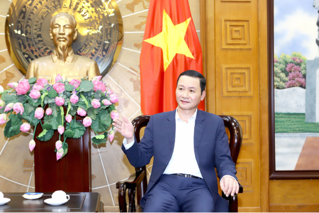 Ông Đỗ Minh Tuấn, Phó Bí thư Tỉnh ủy, Chủ tịch UBND tỉnh Thanh Hoá