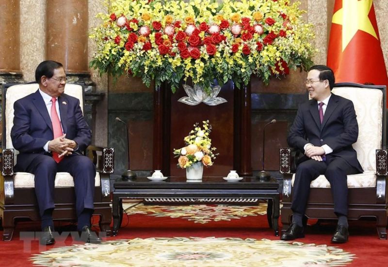 Chủ tịch nước Võ Văn Thưởng gửi lời mời Quốc vương Norodom Sihamoni sớm thăm lại Việt Nam.