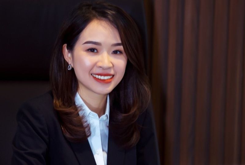 Bà Trần Thị Thu Hằng - Nữ Chủ Tịch Hàng Trẻ Nhất Việt Nam. Ảnh internet