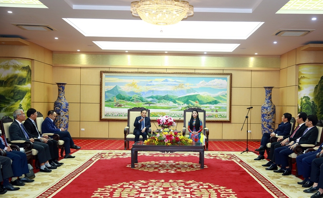 Phó Thủ tướng Chính phủ Trần Lưu Quang thăm và làm việc tại Vĩnh Phúc - Ảnh: VGP/Hải Minh