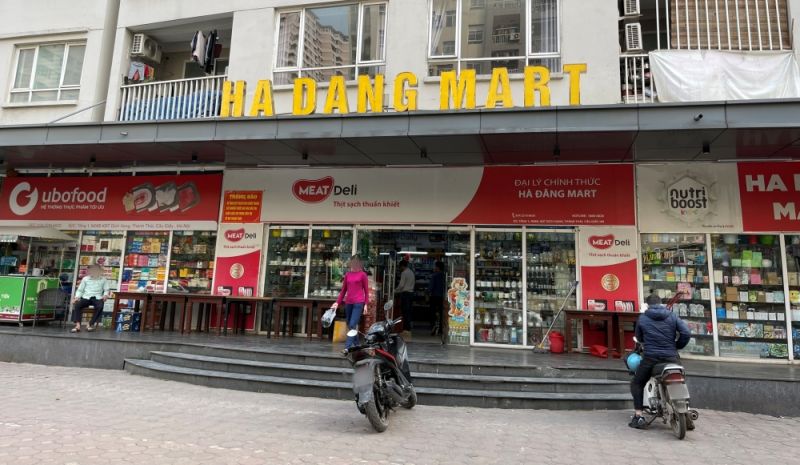 Ha Dang Mart Hà Nội bày bán hàng nhập khẩu nước ngoài không tem, nhãn phụ Tiếng Việt