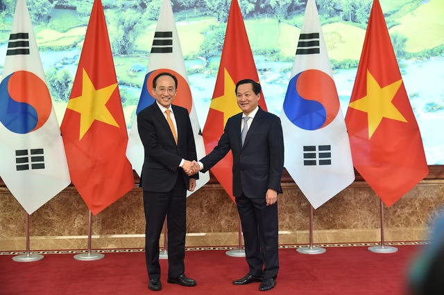 Với các nỗ lực từ cả hai phía Việt Nam và Hàn Quốc, cuộc họp Đối thoại lần thứ hai đã được tổ chức sau 2 năm gián đoạn do ảnh hưởng từ đại dịch COVID-19. Ảnh VGP/Quang Thương