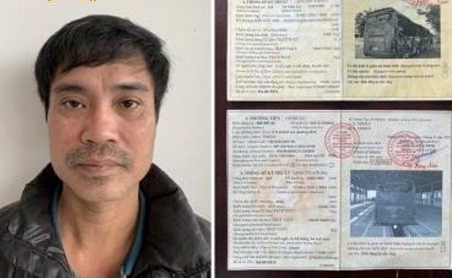 Khởi tố 02 đối tượng làm giả Giấy chứng nhận đăng kiểm xe khách