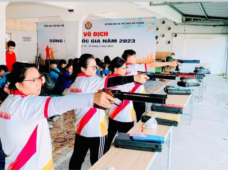 Giải Vô địch Súng hơi Quốc gia năm 2023 được tổ chức tại Hải Phòng