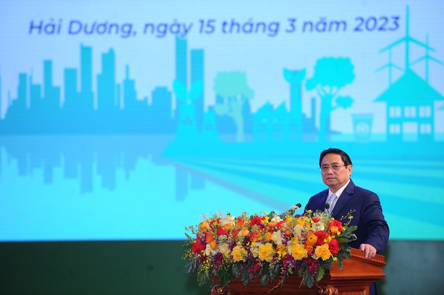Thủ tướng Chính Phủ Phạm Minh Chính phát biểu tại buổi lễ