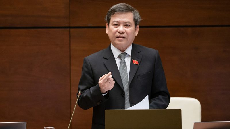 Viện trưởng VKSND Tối cao Lê Minh Trí trả lời chất vấn tại phiên họp 21 Ủy ban Thường vụ Quốc hội