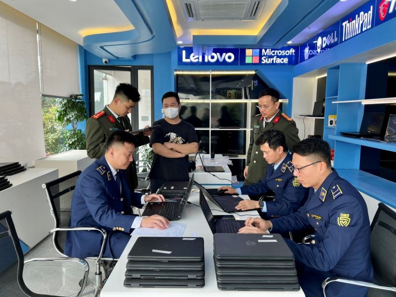 Đoàn kiểm tra liên ngành tỉnh Thái Nguyên tiến hành thiết lập hồ sơ vụ việc