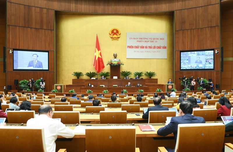 Trả lời chất vấn của Viện trưởng VKSND Tối cao Lê Minh Trí về việc giải quyết các vụ án hình sự, kinh tế, tham nhũng