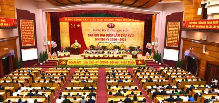 Đại hội đại biểu Đảng bộ tỉnh Lạng Sơn lần thứ XVII