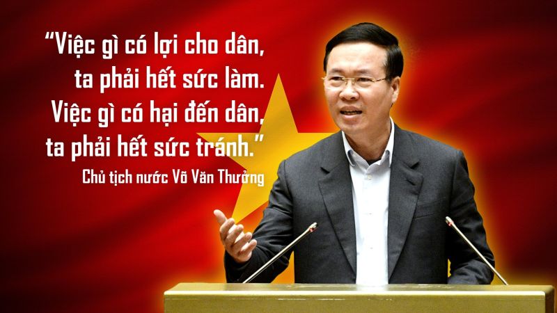 Chủ tịch nước Võ Văn Thưởng: