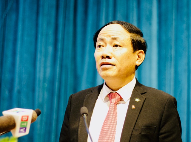 Ông Phạm Anh Tuấn phát biểu tại Hội nghị.