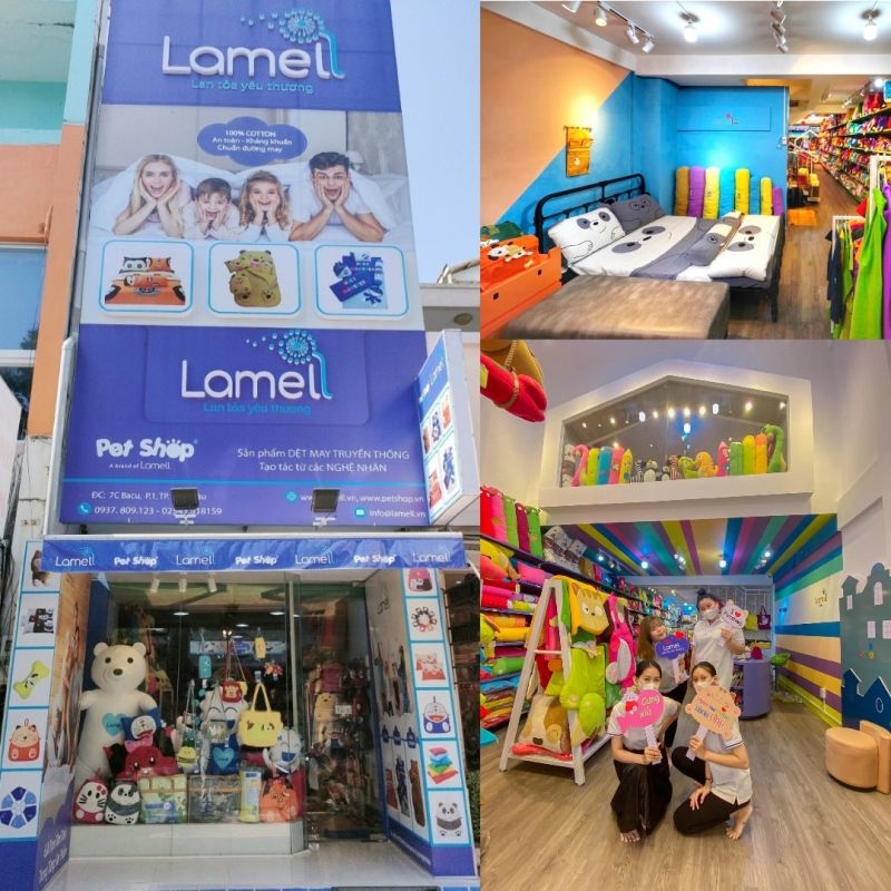 Các cửa hàng Lamell - PetShop nhượng quyền