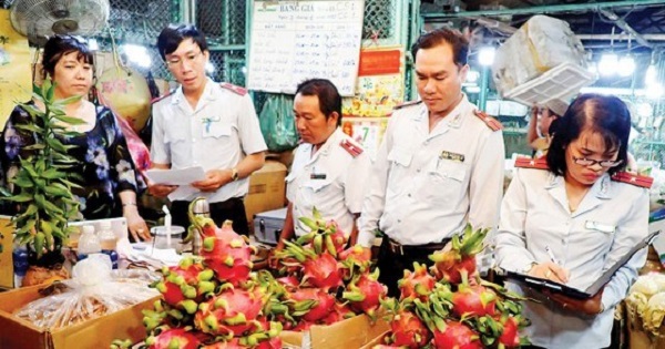 Đoàn kiểm tra công tác đảm bảo an toàn thực phẩm tại chợ đầu mối nông sản Thủ Đức