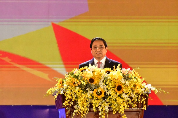 UVBCT, Thủ tướng Chính Phủ Phạm Minh Chính thay mặt lãnh đạo Đảng, Nhà nước phát biểu chỉ đạo.
