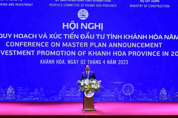 Thủ tướng Phạm Minh Chính phát biểu và nói chuyện với hội nghị