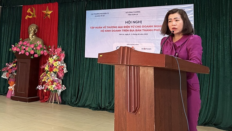 Bà Đỗ Thị Bích Châu - Phó Giám đốc Sở Công Thương Sơn La
