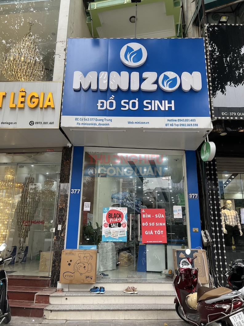 Kinh doanh hàng hoá nhập lậu, Minizon Kids bị cơ quan chức năng xử phạt