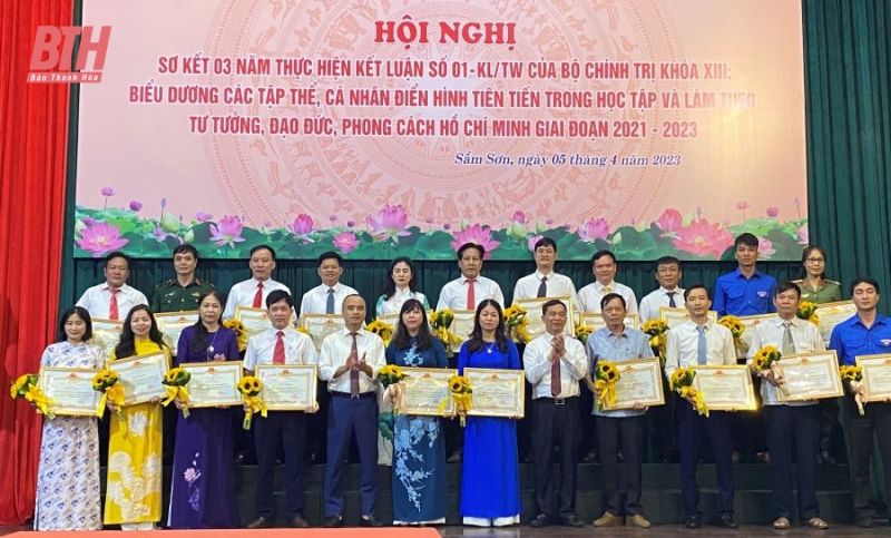 TP. Sầm Sơn tổ chức Hội nghị sơ kết 3 năm thực hiện Kết luận số 01-KL/TW của Bộ chính trị