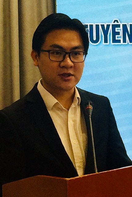 Ông Đặng Xuân Tâm giới thiệu nội dung tổng thể Hội thảo.