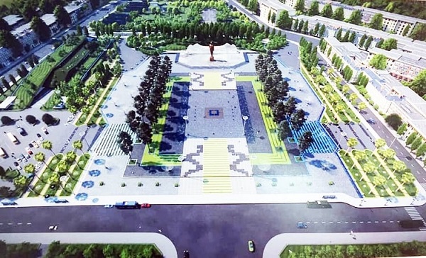 Phối cảnh dự án Quảng trường trung tâm và Tượng đài Bác Hồ tại Phú Quốc (Ảnh: kiengiang.gov.vn)