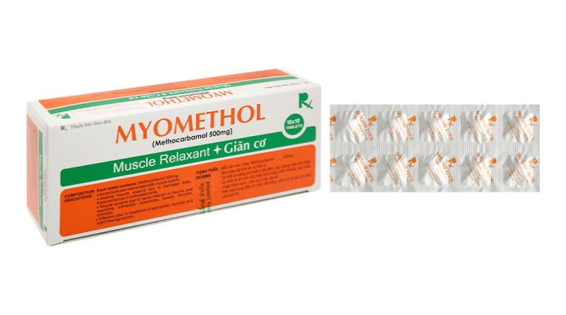 lô thuốc Myomethol do Công ty R.X. Manufacturing Co., Ltd. (Thái Lan) sản xuất