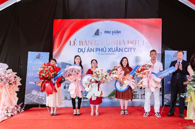 Thừa Thiên Huế: Dự án Phú Xuân City bàn giao nhà cho khách hàng