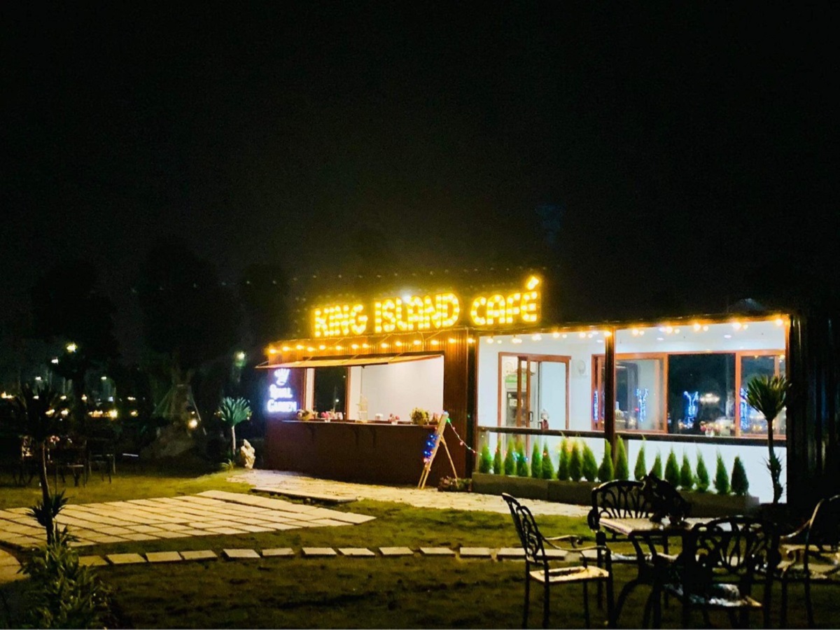 King Island Café lung linh ánh đèn đêm