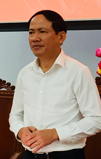 Ông Phạm Anh Tuấn trả lời ý kiến của các nhà báo.
