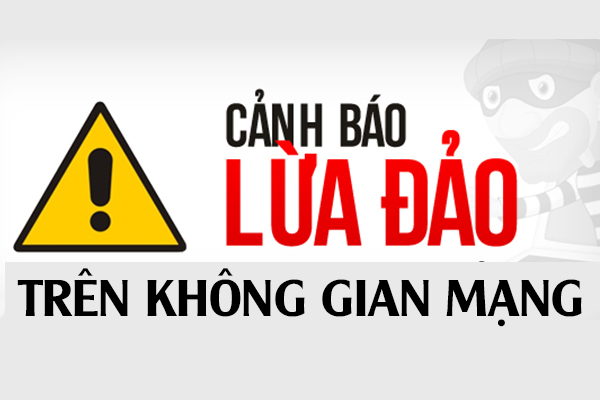 Thông báo cảnh báo trang web lừa đảo và giả mạo Vingroup