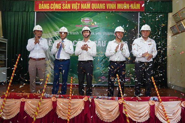 Lễ khởi công cầu Khe Tuần thuộc tỉnh Hà Tĩnh