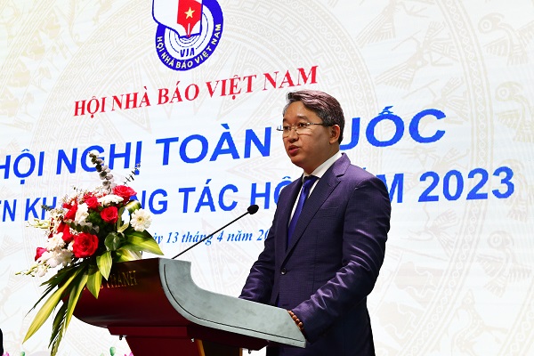 Ông Nguyễn Hải Ninh, Uỷ viên BCHTƯ Đảng, Bí thư Tỉnh ủy Khánh Hòa phát biểu chào mừng