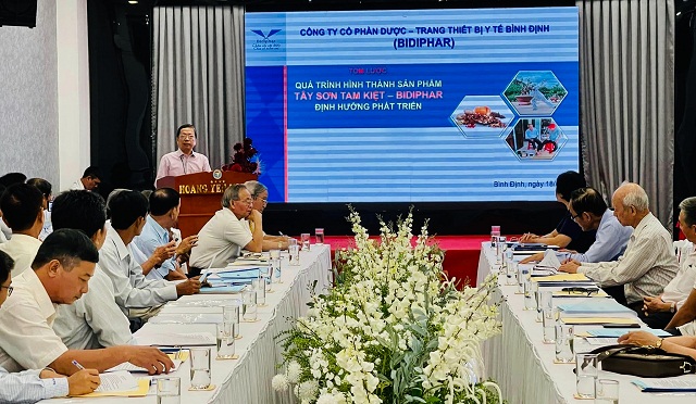 Quang cảnh Hội thảo &ldquo;Chuy&ecirc;n đề Y v&otilde; với thuốc Đ&ocirc;ng y&rdquo;.