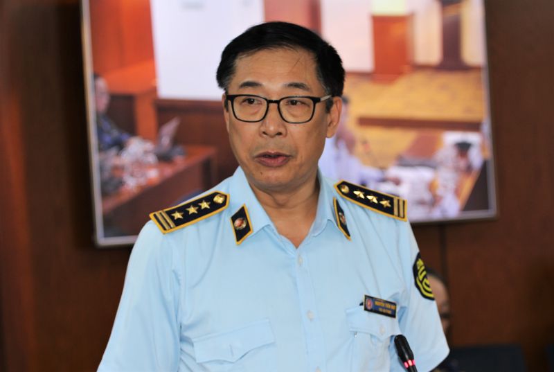 ông Nguyễn Tiến Đạt, Phó Cục trưởng Cục Quản lý thị trường TP. HCM. Ảnh: Thành Nhân