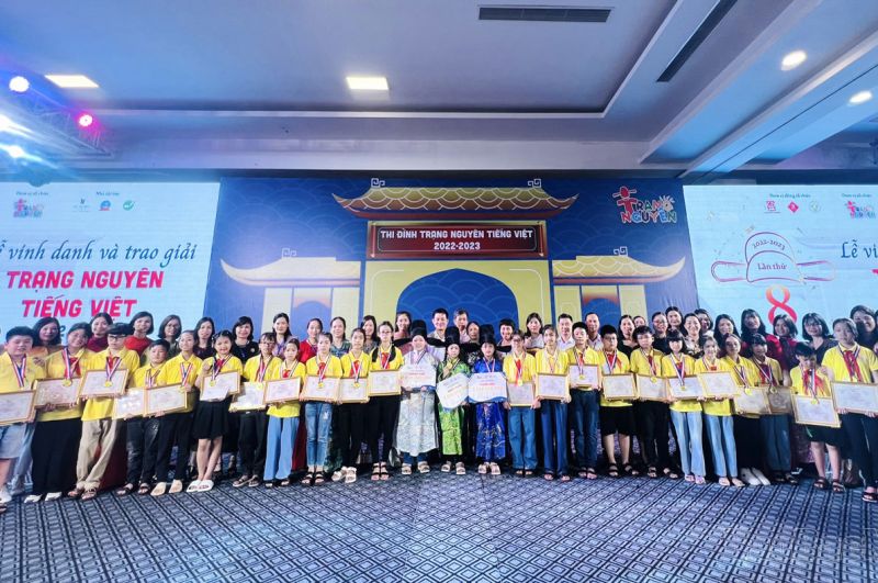 Bắc Ninh đạt nhiều giải cao tại Hội thi Trạng Nguyên Tiếng Việt