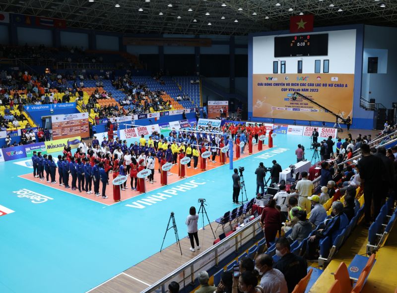 Khai mạc Giải bóng chuyền vô địch các CLB nữ châu Á Cúp VTVcap năm 2023