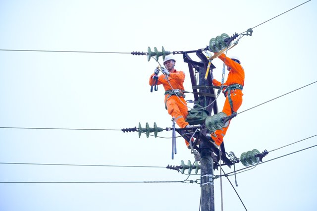 Diễn tập xử lý các tình huống lưới điện gặp sự cố