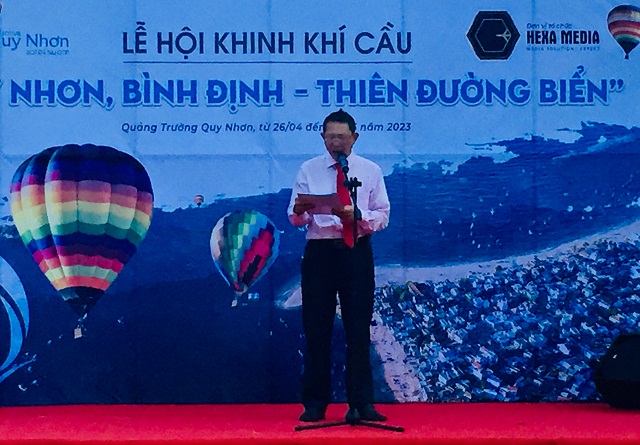 Ông Trần Văn Thanh phát biểu tại Lễ khai mạc.
