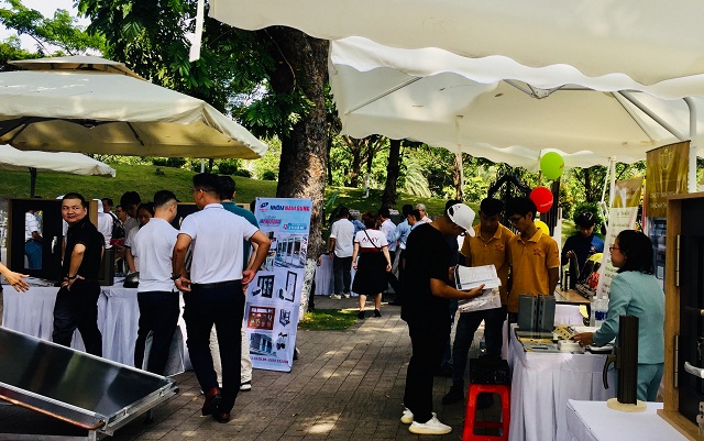 Một g&oacute;c khu vực triển l&atilde;m.