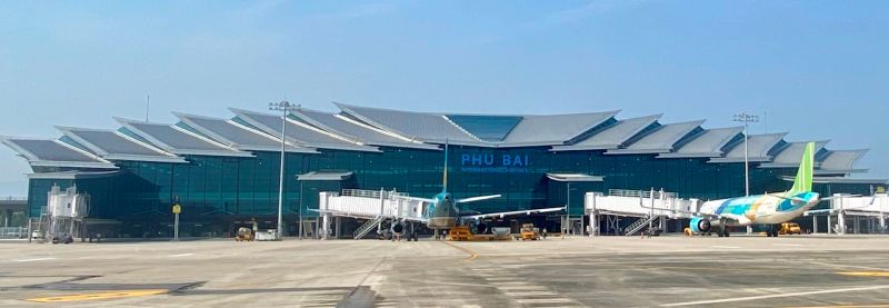 Dự án xây dựng Nhà ga hành khách T2- Cảng HKQT Phú Bài được khởi công ngày 29/12/2019