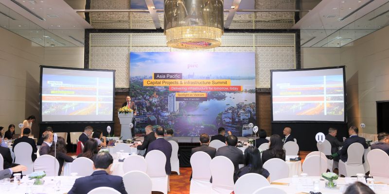 Hội nghị về Dự án Đầu tư và cơ sở hạ tầng Châu Á Thái Bình Dương diễn ra ngày 27/4 tại Hà Nội