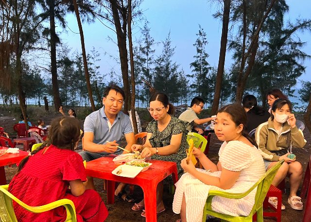 Đây là một gia đình đến từ TP. Tam Kỳ, tỉnh Quảng Nam