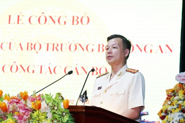 Đạ tá Nguyễn Hữu Thiên được Bộ trưởng Bộ Công an điều động giữ chức Phó Giám đốc Công an tỉnh Thừa Thiên Huế