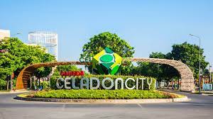 Khu chung cư A5 nằm trong quần thể khu đô thị Celadon City