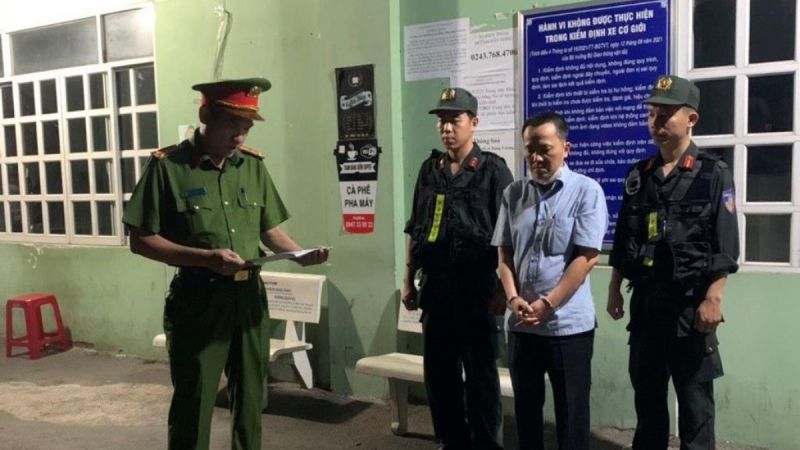 Ông Dương Việt Hồng bị khởi tố, tạm giam (Ảnh: Công an tỉnh Đồng Nai)