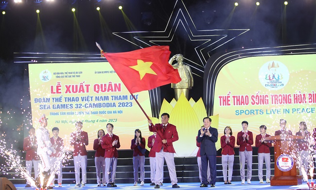 Đoàn Thể thao Việt Nam chính thức xuất quân tham dự SEA Games 32
