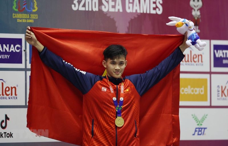 Phạm Thanh Bảo giành HCV, phá kỷ lục SEA Games